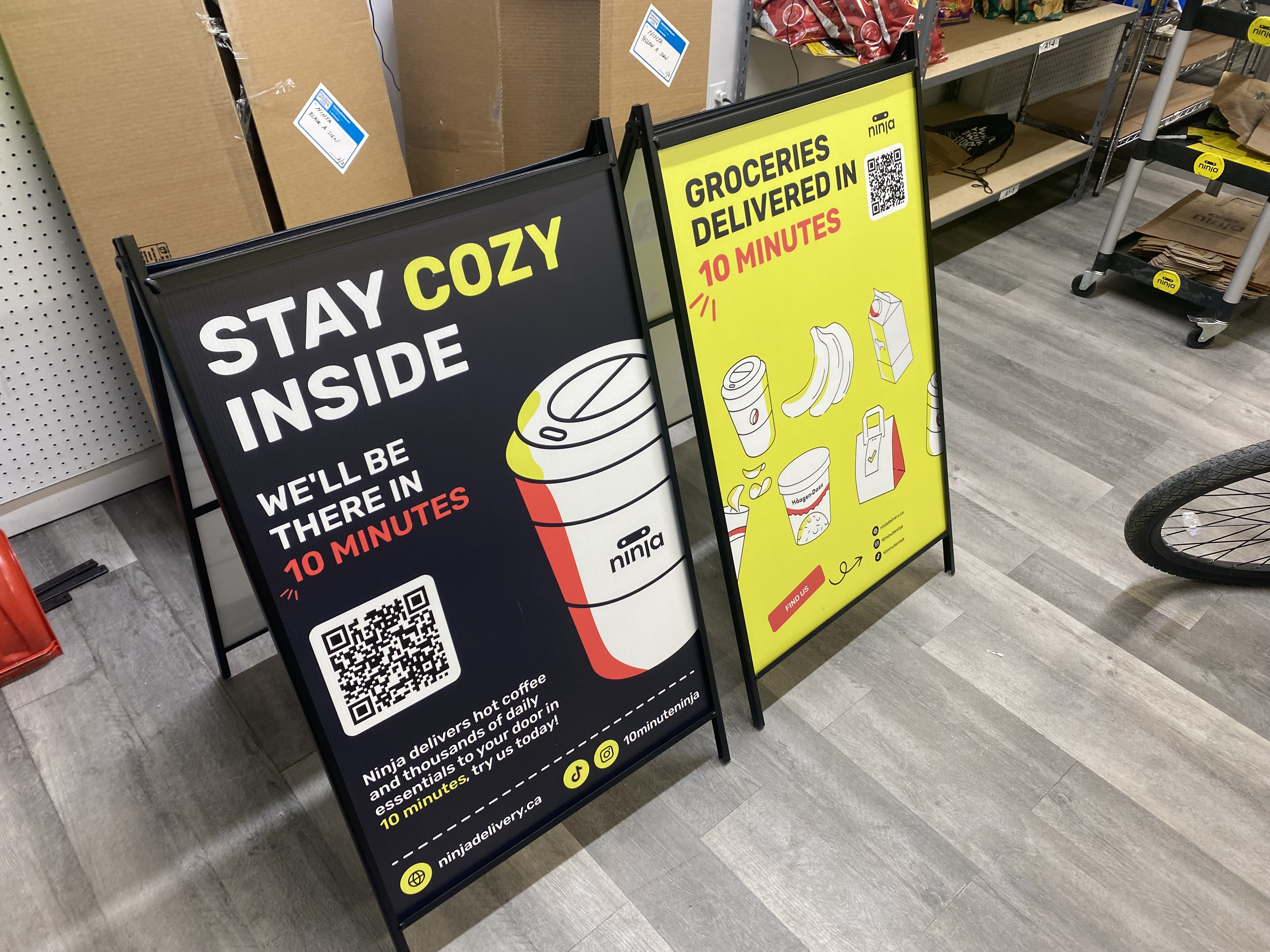 Ninja Delivery (2021-2022) — project photo 9