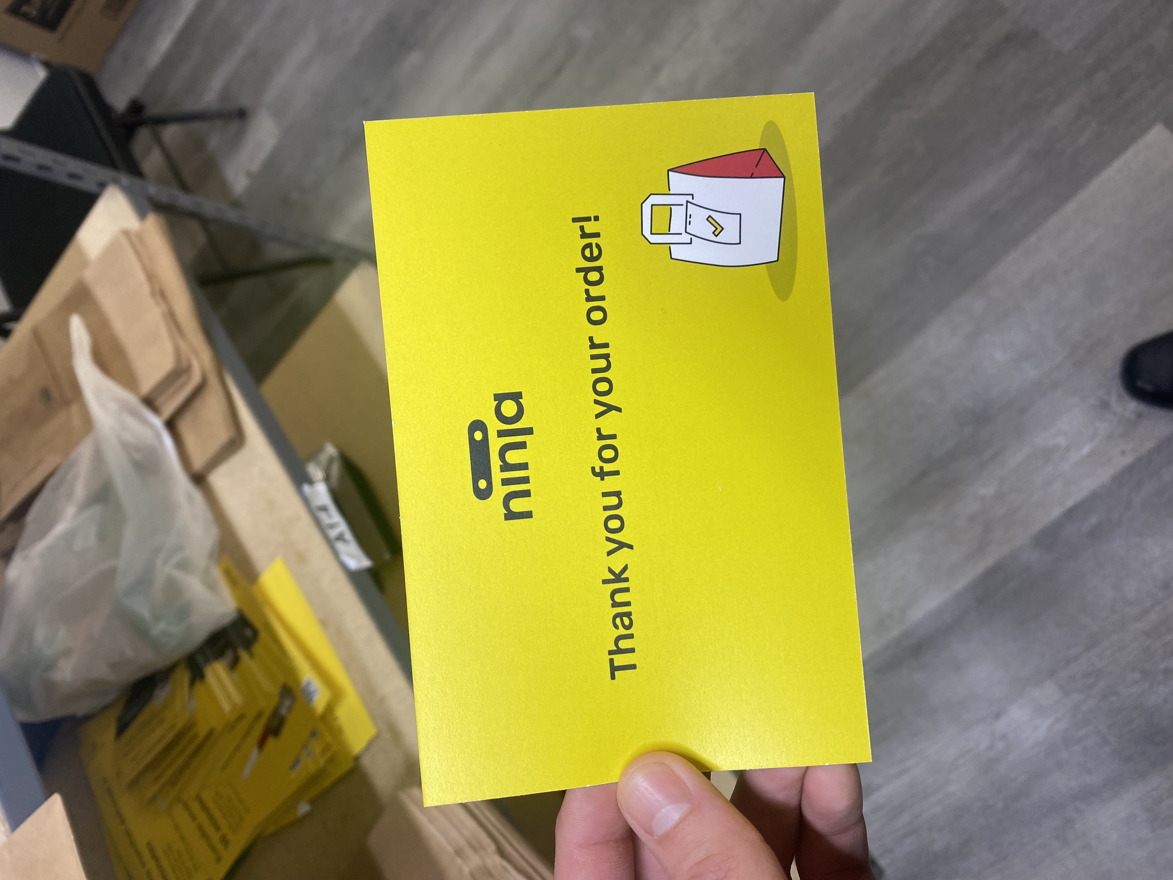 Ninja Delivery (2021-2022) — project photo 20
