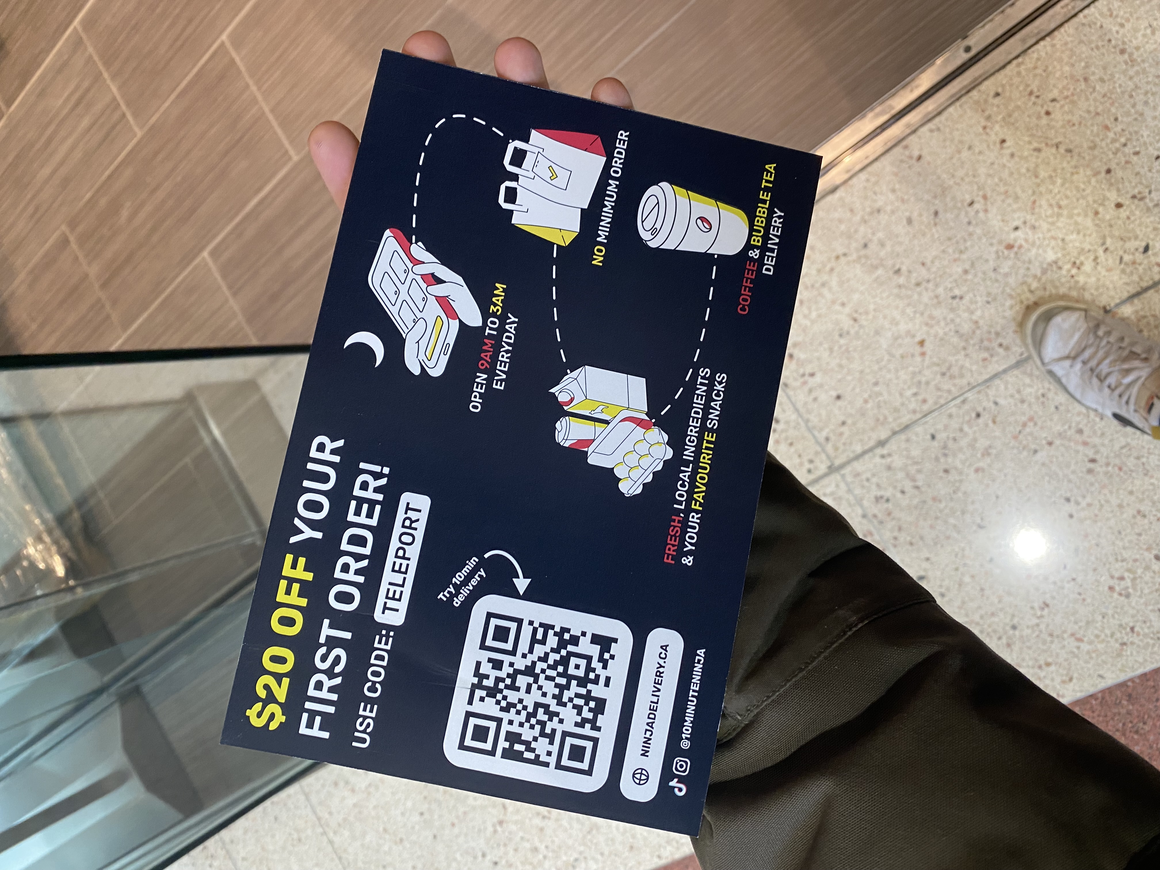 Ninja Delivery (2021-2022) — project photo 19